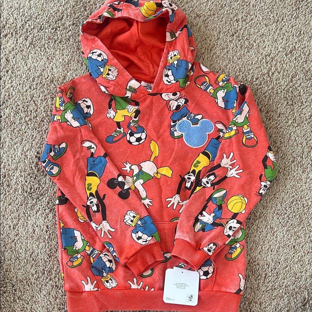 Disney Kids Colorful Character Hoodie